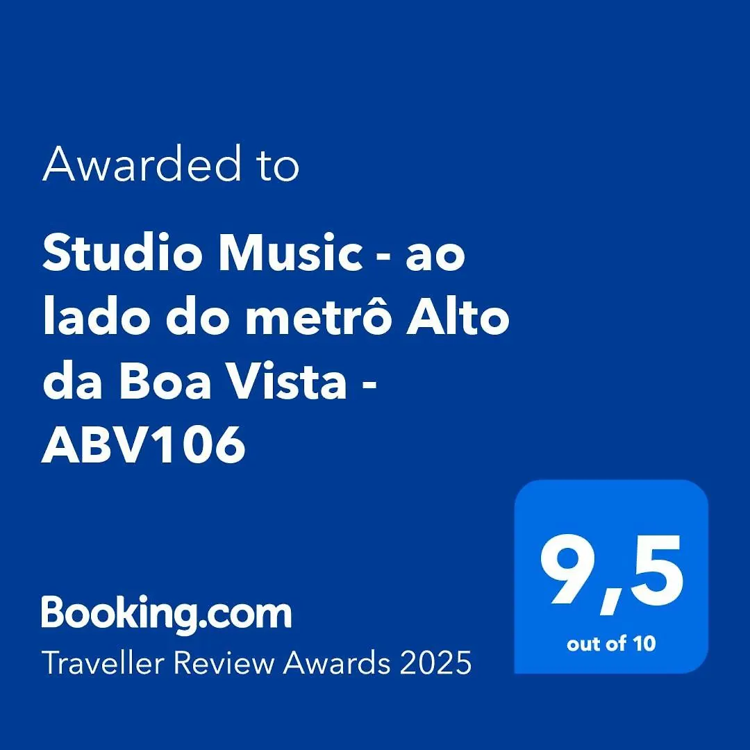 Apartment Studio Music - Ao Lado Do Metro Alto Da Boa Vista - Abv106 Sao Paulo Brazil